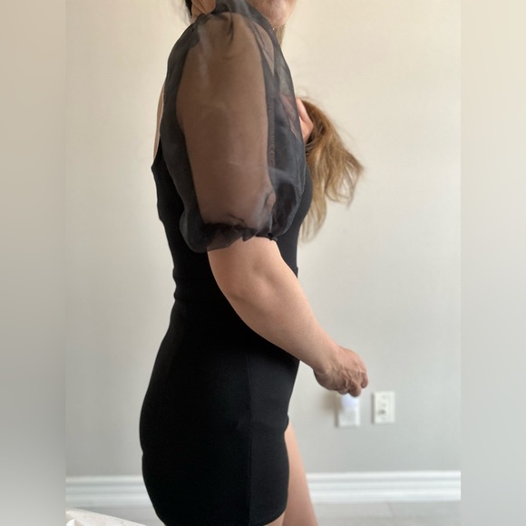 Black romper with princess sleeve - Picture 4 of 5